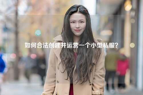 如何合法创建并运营一个小型私服？