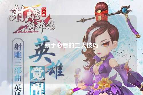 新手必看的三大技巧
