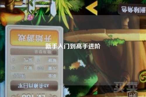 新手入门到高手进阶