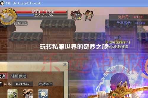 玩转私服世界的奇妙之旅