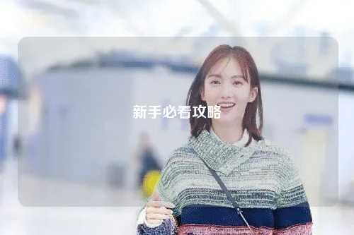 新手必看攻略