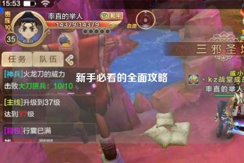 新手必看的全面攻略