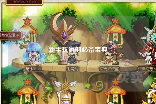 新手玩家的必备宝典