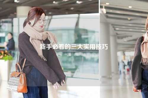 新手必看的三大实用技巧