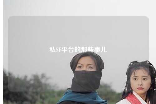 私SF平台的那些事儿