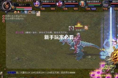 新手玩家必看