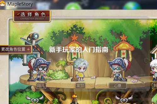 新手玩家的入门指南
