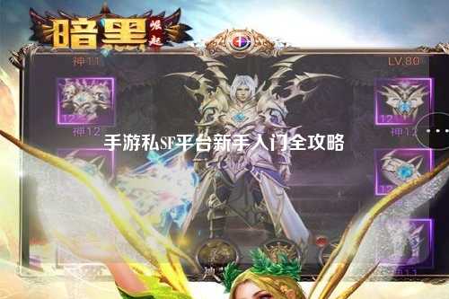 手游私SF平台新手入门全攻略