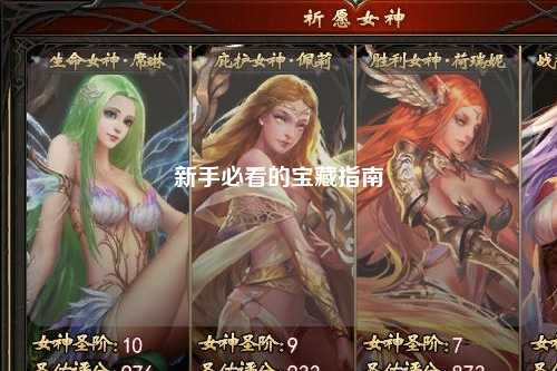 新手必看的宝藏指南
