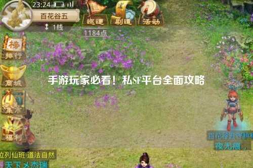 手游玩家必看！私SF平台全面攻略