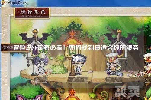冒险岛SF玩家必看！如何找到最适合你的服务器