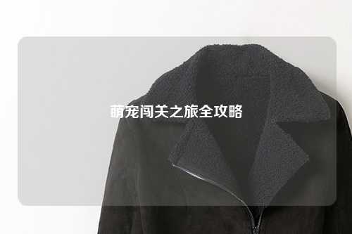 萌宠闯关之旅全攻略