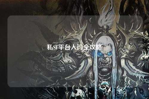 私SF平台入门全攻略